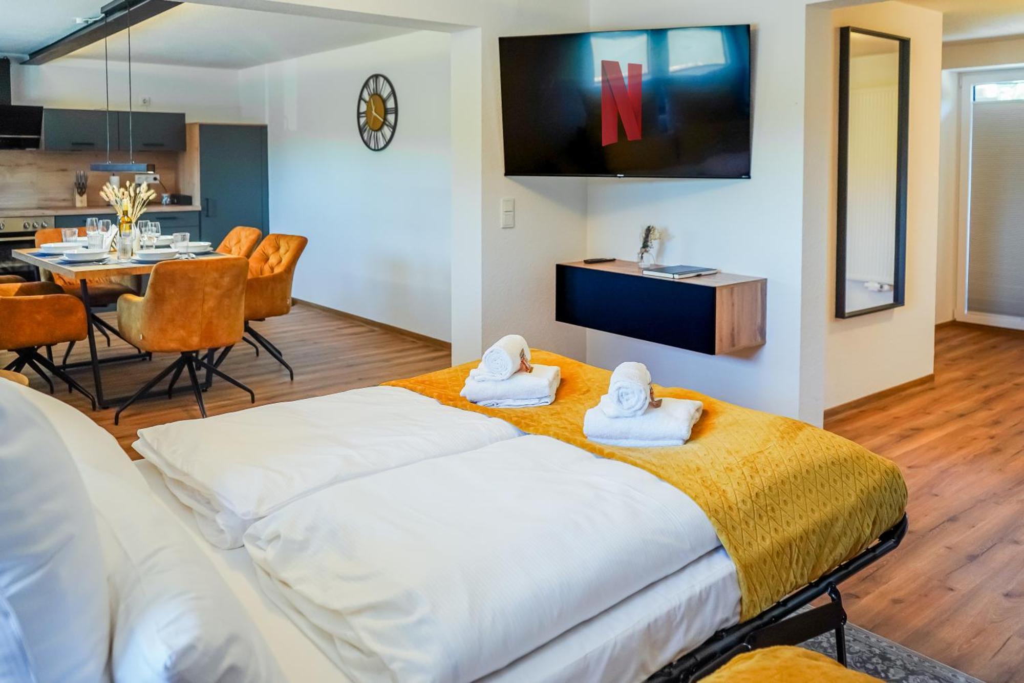 7Seas Boutique Ferienhaus Bostalsee - 2 Apartments Oder Ganzes Haus, Mit Sauna Nohfelden Exterior foto